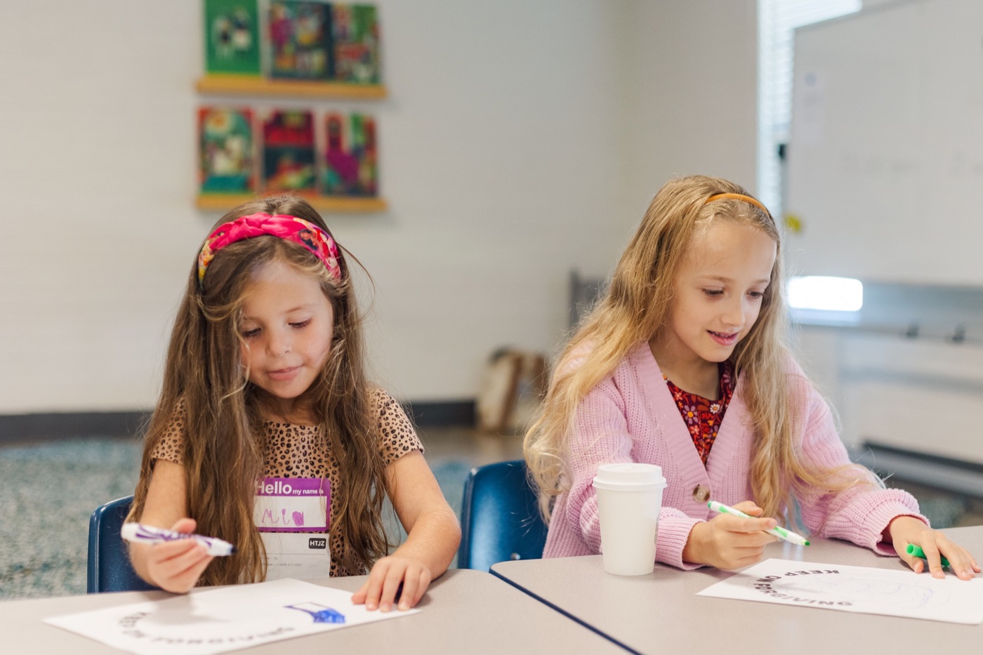 Kids in a Sojourn Kids classroom