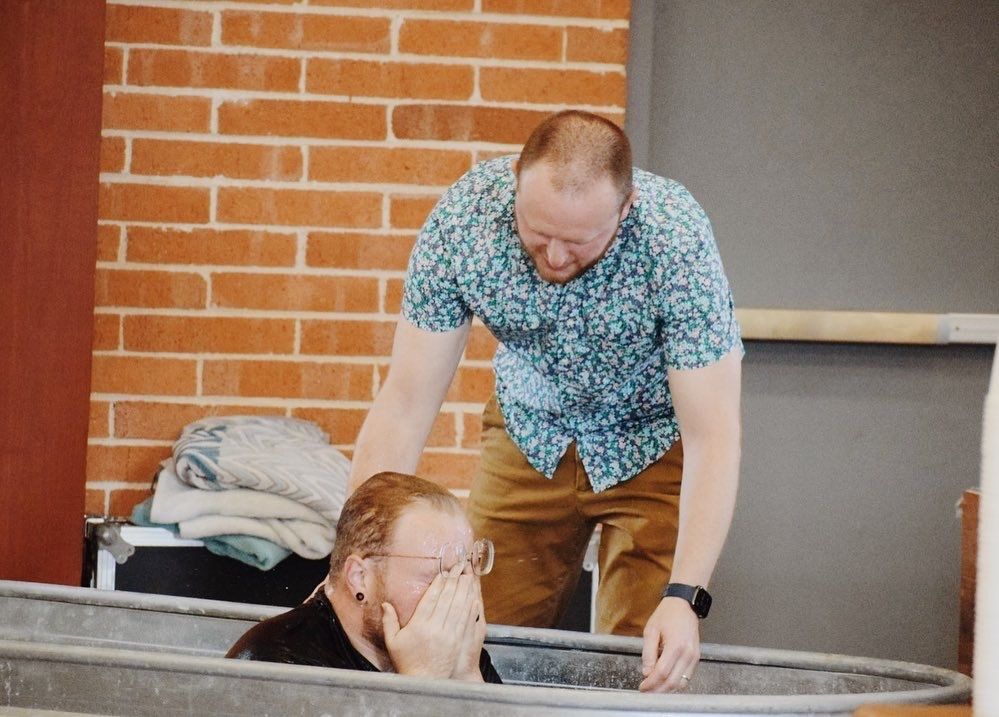 A baptism at Sojourn