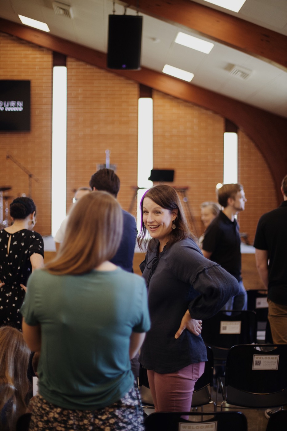 Women gathered at Sojourn