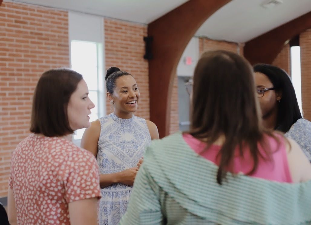 Women of Sojourn at an event